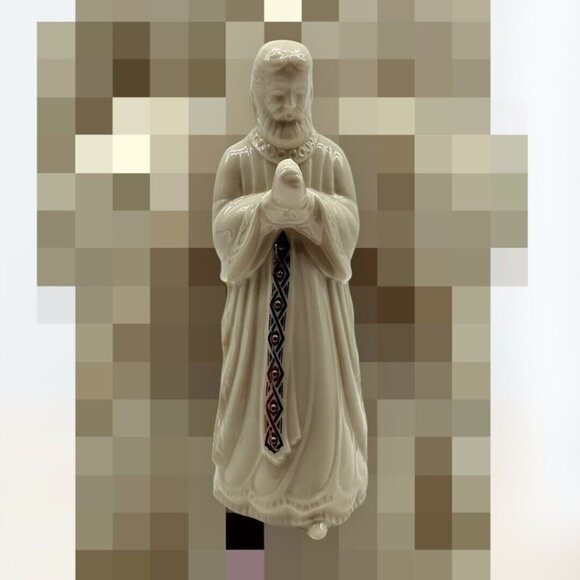 LENOX China Jewels Nativity Joseph Figurine USA Made & Highest Quality VTG 1993 - Picture 6 of 16